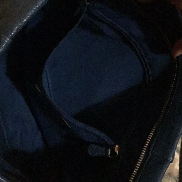 Coach BLUE Crossbody - Beautiful - Picture 4 of 6